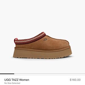 UGG Tazz platform slide. Tan. Size 8. Nearly New!